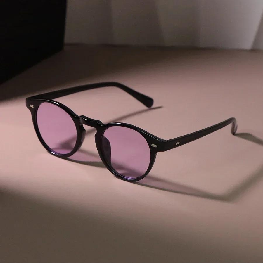 High Quality Durable High Quality Vintage Cat Eye Sun Glasses Women Men Classic Fashion  Designer Female Glasses Unisex