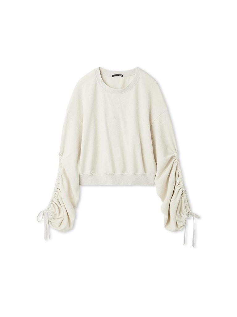 Gathered Sleeve Sweatshirt 16WCT251083 IVR [Styling] Women's
