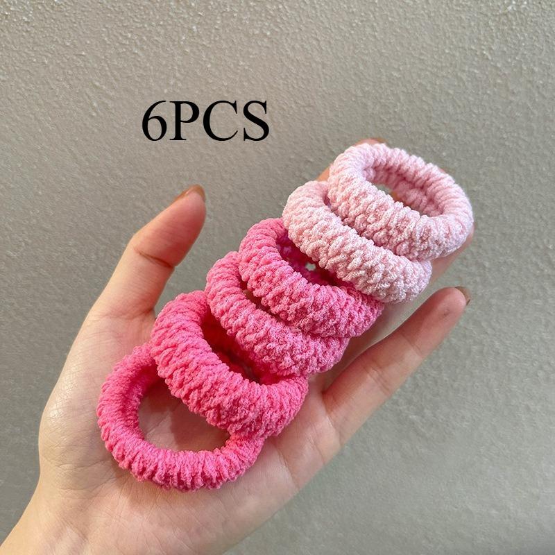 2025 Dopamine Striped Hair Ties: High Elasticity for Firm Ponytails, Trendy & Cute Hair Accessories for Women,  Daily Styling
