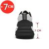 Man Lift Sneakers Elevator Shoes Height Increase Shoes for Men Height Increase Shoes Sport Casual Shoes Insole 7CM Tall Shoes