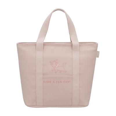 Insulated Lunch Disney Pink PGG Bag, 7L, Marie, Greige, RFF-0071DS