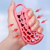 Silicone honeycomb gripper finger exerciser