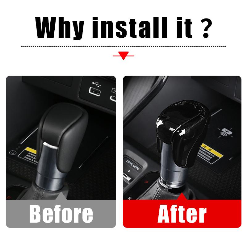 For Honda ZR-V ZRV ZR V 2024 2025 Car Gear Shift Knob Head Cover Automatic Transmission Trim Sticker Non Slip Case Cap