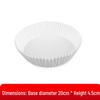 Oil-Proof, Food-Grade Disposable Air Fryer Paper Plate & Bowl Liners