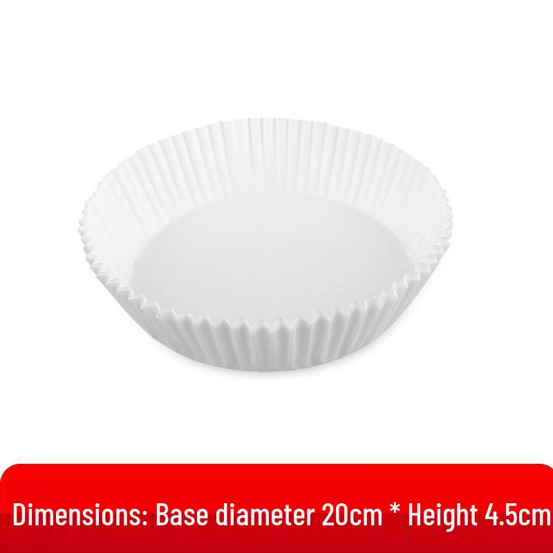 Oil-Proof, Food-Grade Disposable Air Fryer Paper Plate & Bowl Liners