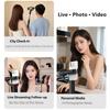 2-Axis Handheld Phone Gimbal Stabilizer with AI Face Tracking Anti-Shake for Vlog Live Streaming TikTok YouTube
