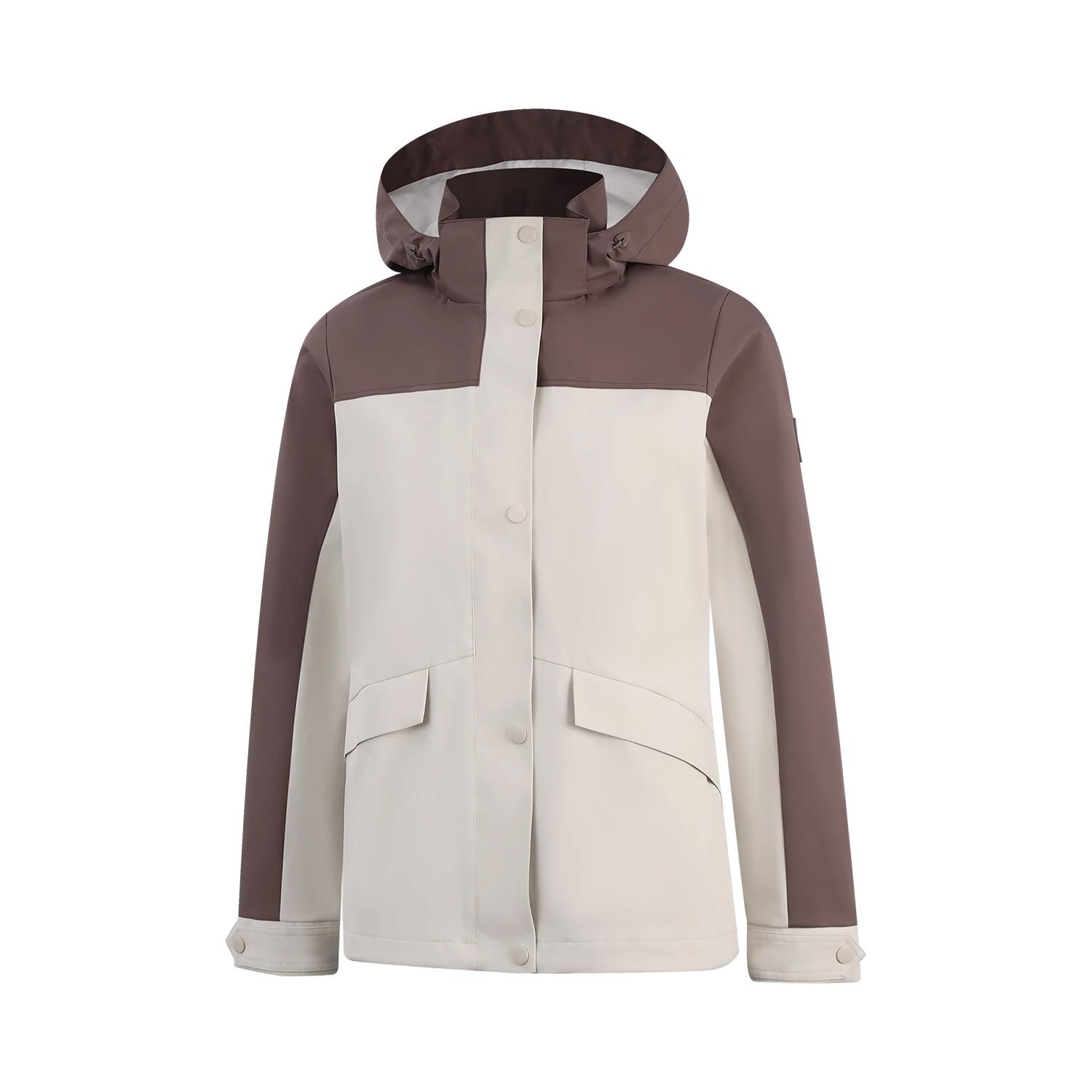 

Серия групповых покупок Li Ning Сшивная толстовка на молнии с капюшоном Универсальная повседневная спортивная ветровка Женская верхняя одежда AFDVG44-3 S