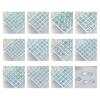1 Pair 3D Rhinestone Nail Art Charm Light Sea Blue Geometric Faux Crystal Nail Design Jewelry DIY Crafts Nail Decoration