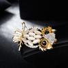 Cute Cartoon Owl Shaped Brooch Decor All-match Elegant Brooch Pin