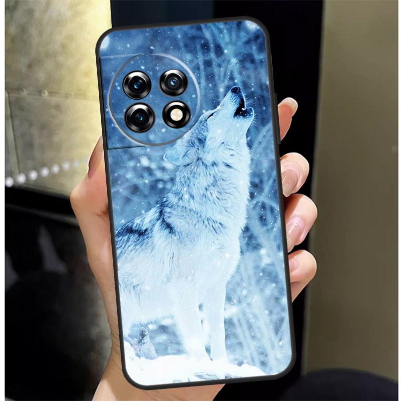 Vlk Vlci Kryt Pro OnePlus Nord 4 CE 3 2 Lite N30 N20 N10 OnePlus 13 12 11 10 Pro 10T 8T 12R 13R Pouzdro