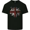 Union Jack Tiger Great Britain Flag UK Unisexs Light Cotton TShirt