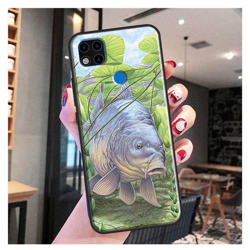 CARP FISH FISHING Case For Xiaomi Redmi Note 10 Pro Note 9 Pro Note 11 Pro 8T 9S 10S 10 9A 9T 9C Cover Case
