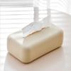 Soft Waterproof Silicone Tissue Box Reusable Wet Wipe Boxes Light Luxury Tissue Box Cover Holder Bathroom Kitchen Paper Holder