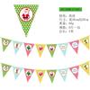 Designed Paper Beautifully Christmas Flags For Festive Holiday Scene Setting