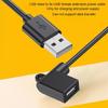USB Power Cord 240cm 5 Port Splitter For LED Strips Desk Fan Security Cameras 5V Charging