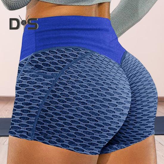Weiche Fitness-Shorts, elastische, weiche Waben-Damen-Sommershorts