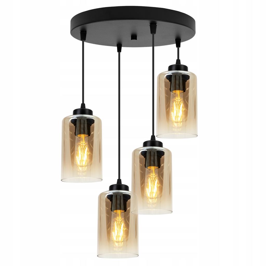 MODERN ELEGANT HANGING LAMP GLASS SHADE