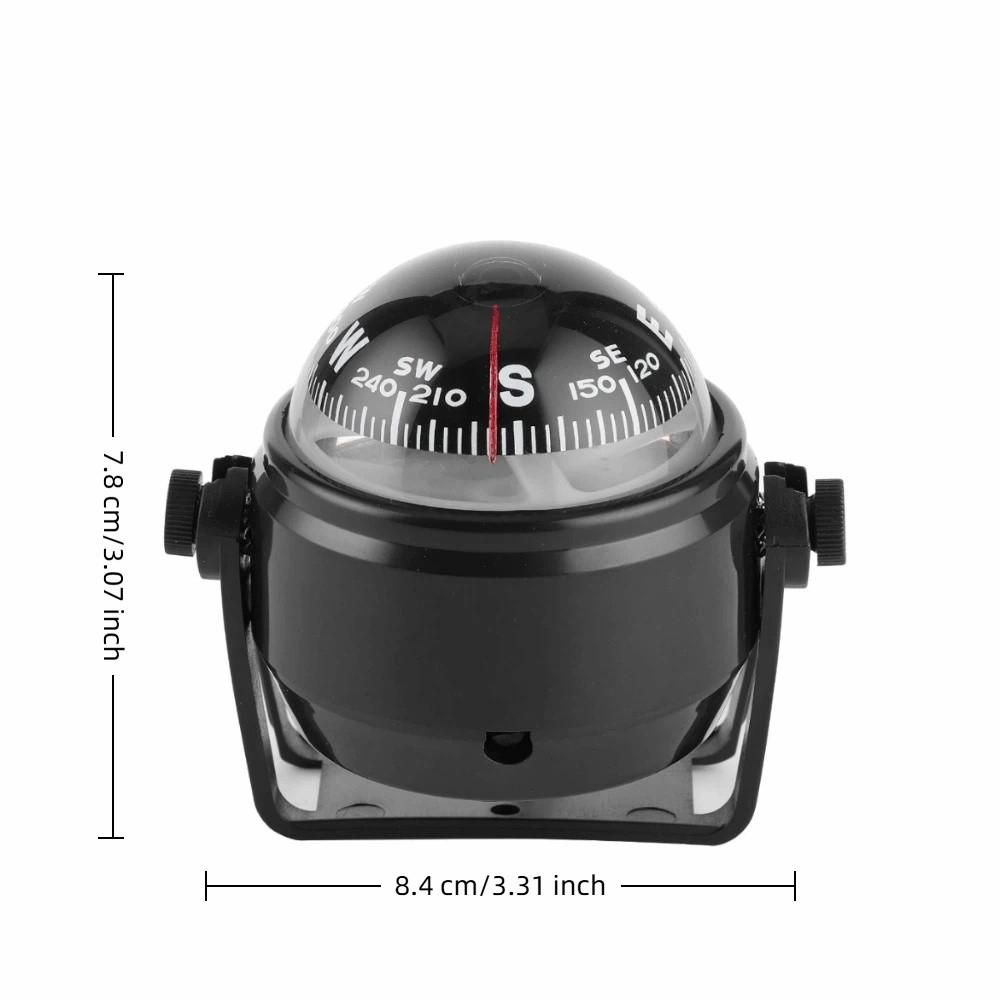 Digital Display Marine Electronic Compass 12V Power Boat Navigation Compass  Caravan Use