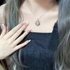 Women's Crystal Snake-Shaped Necklace, Niche Design, Luxurious Clavicle Chain, Elegant Sweater Chain