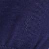YVES SAINT LAURENT 90s Old Wool Logo embroidery Long sleeve sweater knit Women Used