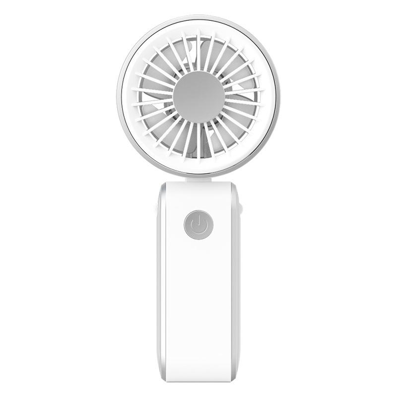 2026 USB Rechargeable Foldable Small Handheld & Neck-Hanging Fan