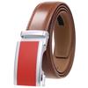 1Pcs Two-Layer Belt, Automatic Buckle Belt, Men'S Casual Belt Ly36-3 3050-1
