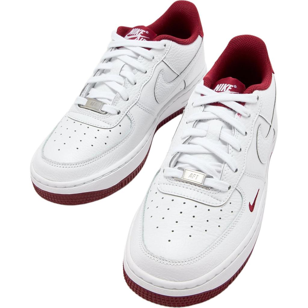 Nike Air Force 1 LV8 GS White Team Red Kids Sneakers HF0952-100