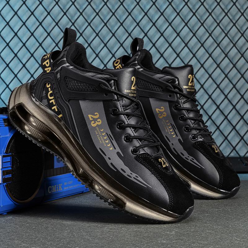 Autumn New Style Fashion Footwear Men Sneaker Shoes Casual Sports Basketball Shoe High Top Male Running Shoes Walking Style Shoe