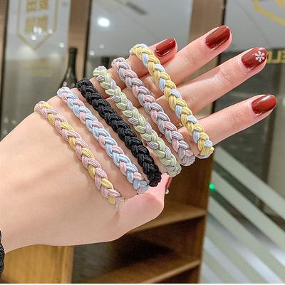 2pcs Head Rope Color Braided Hair Rope Hair Accessories