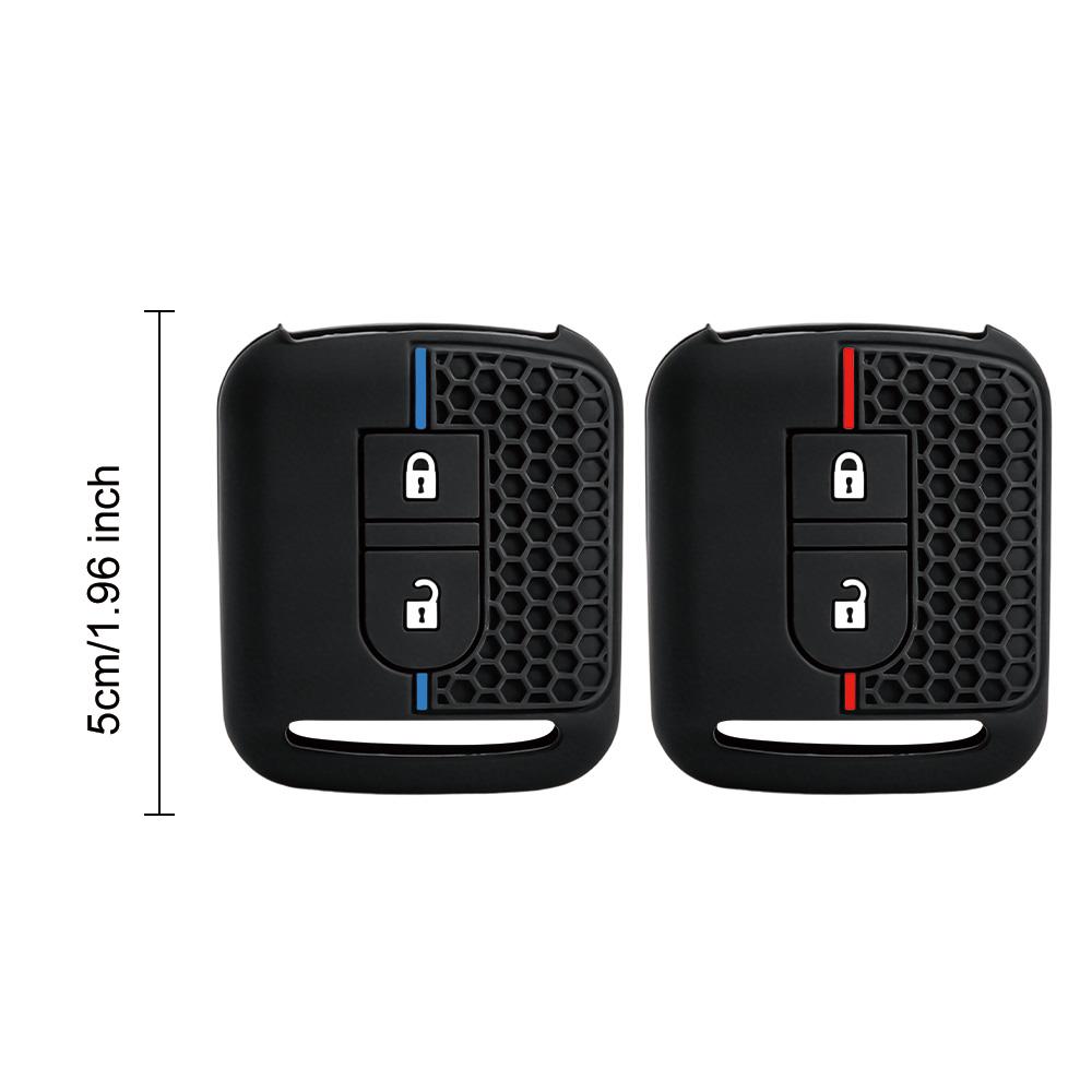 Silicone Car Key Case Fob Rubber Cover For Nissan Micra K12 Note Navara Qashqai J10 Primera Almera Sunny X-Trail Accessories