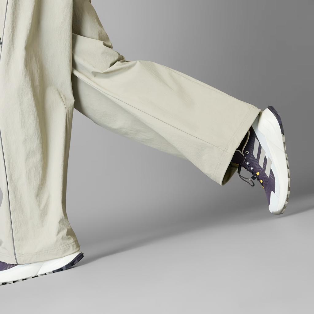 Adidas X National Geographic Collaboration Travel Outdoor Series UPF100+ Loose Soft Fashion Knit Sports Pants Women Pants JD5846