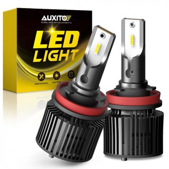 2x AUXITO H8 H11 Светодиодный комплект для переоборудования фар Ближний свет 6000K 16000Лм X1 EC