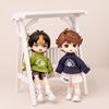 OB11 Clothes Bear Pattern Hooded Sweatshirt Hippop Shorts Collection Decoration Molly GSC Body 1/12bjd Doll Clothes Toy Clothing