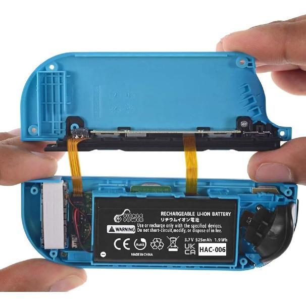 Pickle Power Joy Con Battery Replacement, 2pcs HAC-006 Battery for Nintendo Switch HAC-015 HAC-016 Left & Right Joy-Con Controller