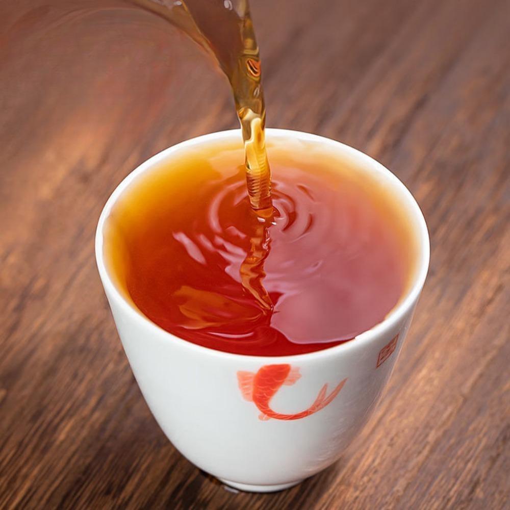 Authentic Jingfu Shan Aged Pu-erh Tea Menghai Ancient Tree Gold Buds Can