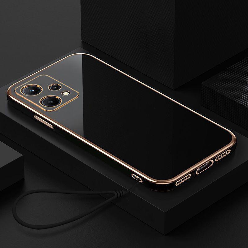 

Для OnePlus Nord CE 2 Lite Чехол Роскошный Квадратный Гальванический CPH2381, CPH2409 Чехол для Телефона Ударопрочный Силиконовый Чехол-накладка Fundas For Nord CE2 Lite&Case & Strap