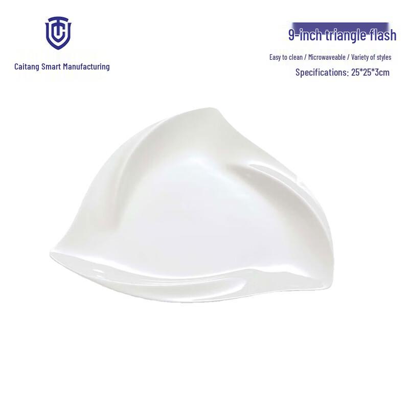 

Artistic Irregular Ceramic Dinner Plate