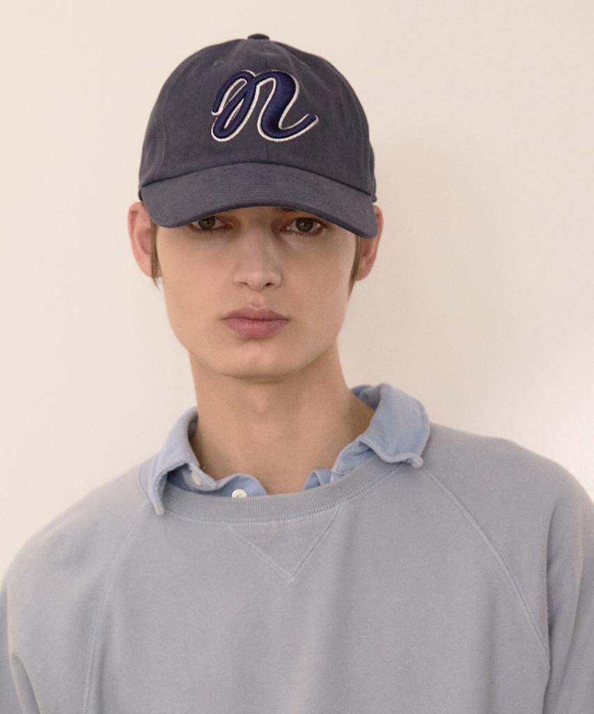 NOHANT N Logo Ball Cap Navy