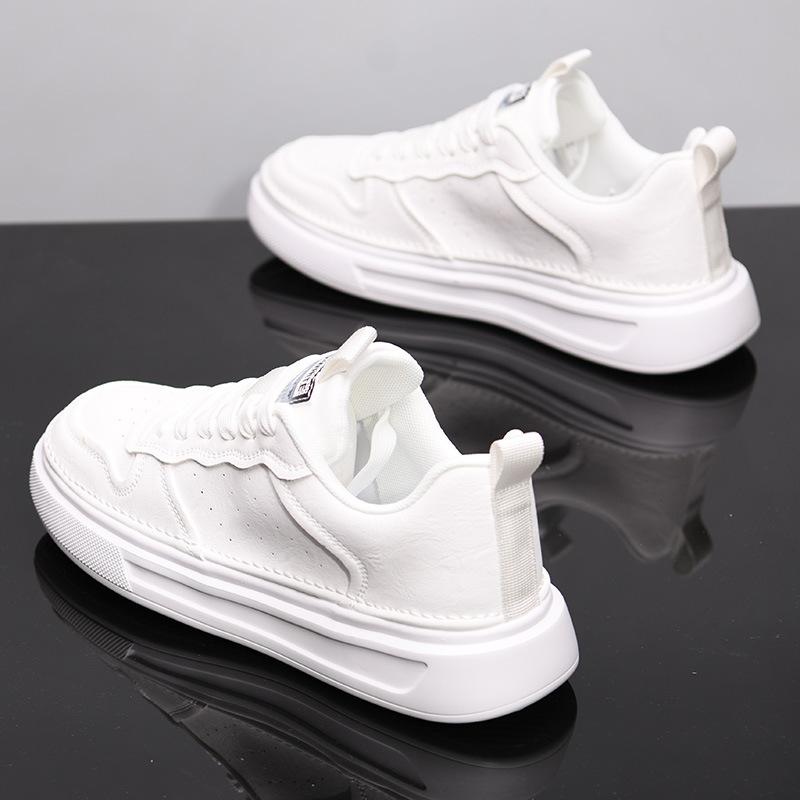 

Spring and autumn heightened leather soft soles, summer breathable casual board shoes, trendy shoes 2 comfortable 39