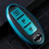Car Key Case Cover for Nissan Leaf Micra Qashqai J11 J10 X Trail T32 Fob Versa Note Patrol Key Cover AccessoriesTPU Leather