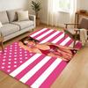 Hot Signer S-Shakira Music Floor Mat Soft Thickened Absorbent Non-Slip Bedroom Living Room Door Mat Home Decor Flannel Rugs