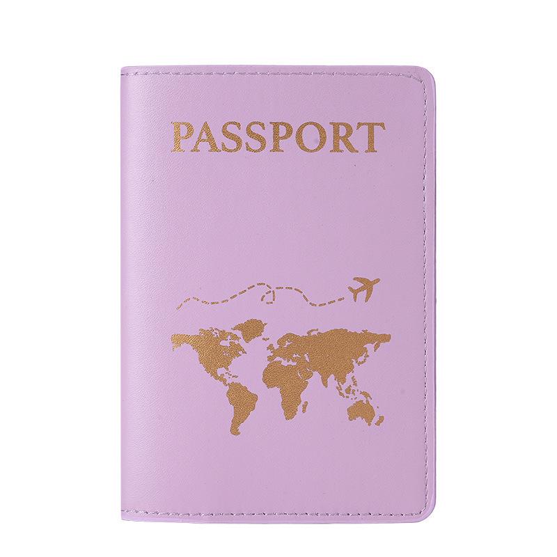 Cross-Border Travel Document Set: Passport Holder & Storage Bag