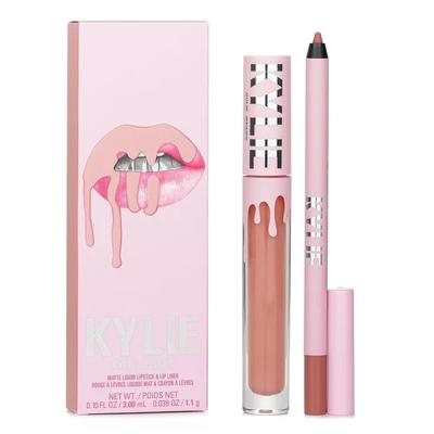 Kyle by Kyle Jenner Matte Lip Kit: Matte Liquid Lipstick 3ml + Lip Liner 1.1g - 700 Bare 2 Pcs