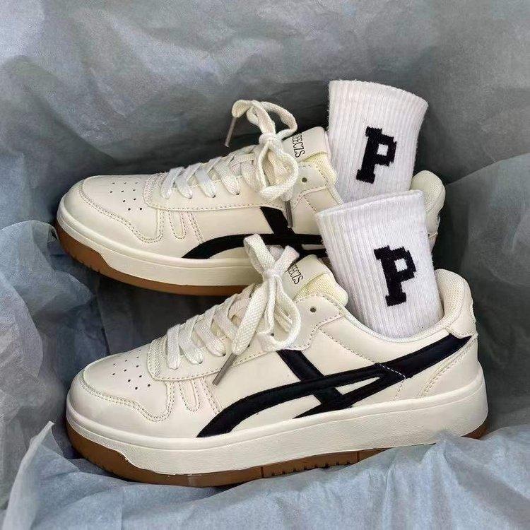 Niche retro board shoes 22 spring new low-top sports shoes casual thick soles
