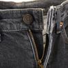 Levi's 90s 552 Made In Japan Straight Denim Pants W27 Black Denim Jeans Women Used