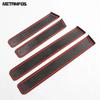 Ide Door Armrest Panel Molding Trim Sticker For Hyundai Santa Fe 2024 2025 Carbon Fiber Interior Accessories Car Styling