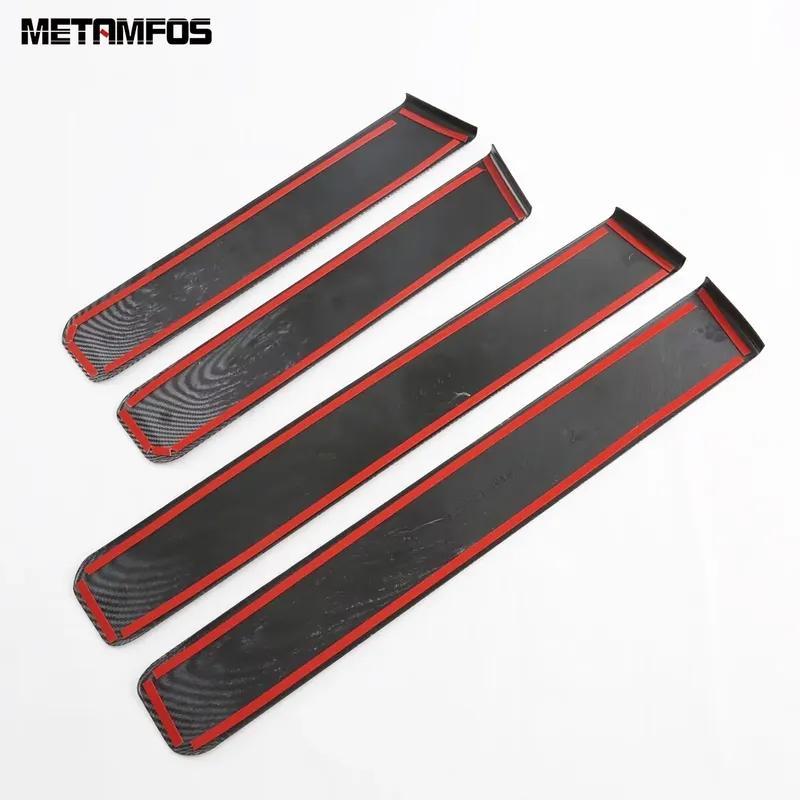 Ide Door Armrest Panel Molding Trim Sticker For Hyundai Santa Fe 2024 2025 Carbon Fiber Interior Accessories Car Styling
