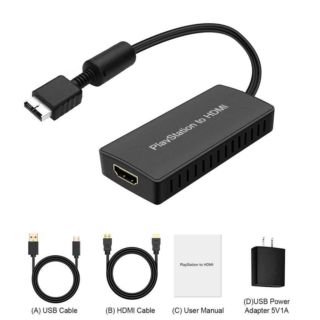 PS2 To PS2 HDMI PS2 To HDMI Converter HDMI To HDMI HD Link PS2 To HDMI HDMI, Cable, 1080P/720P Compatible, Connection, PS1/2, Cable, Cable.