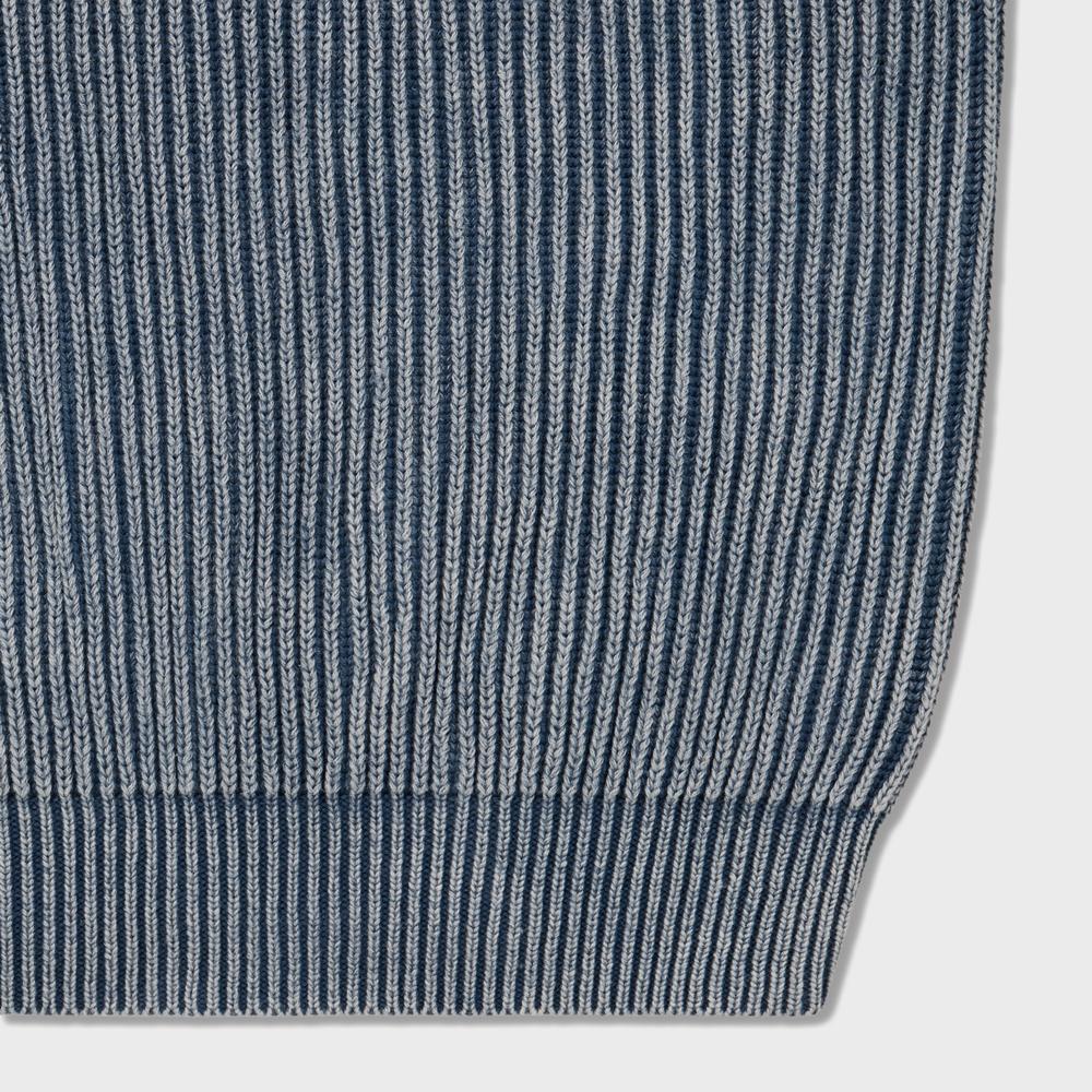 AMFEAST Everyday Washed Round Knit Blue