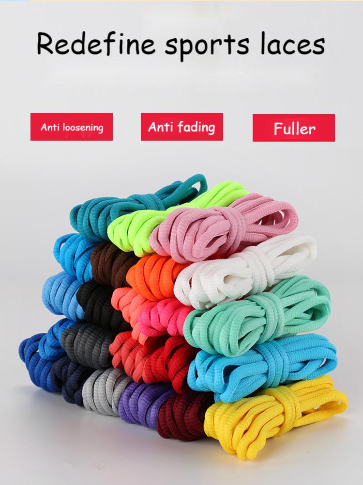 Oval Shoe laces Classic Half Round Athletic ShoeLaces for Sport/Running Shoes Laces Shoe Strings 100/120/140/160/180cm Shoelace